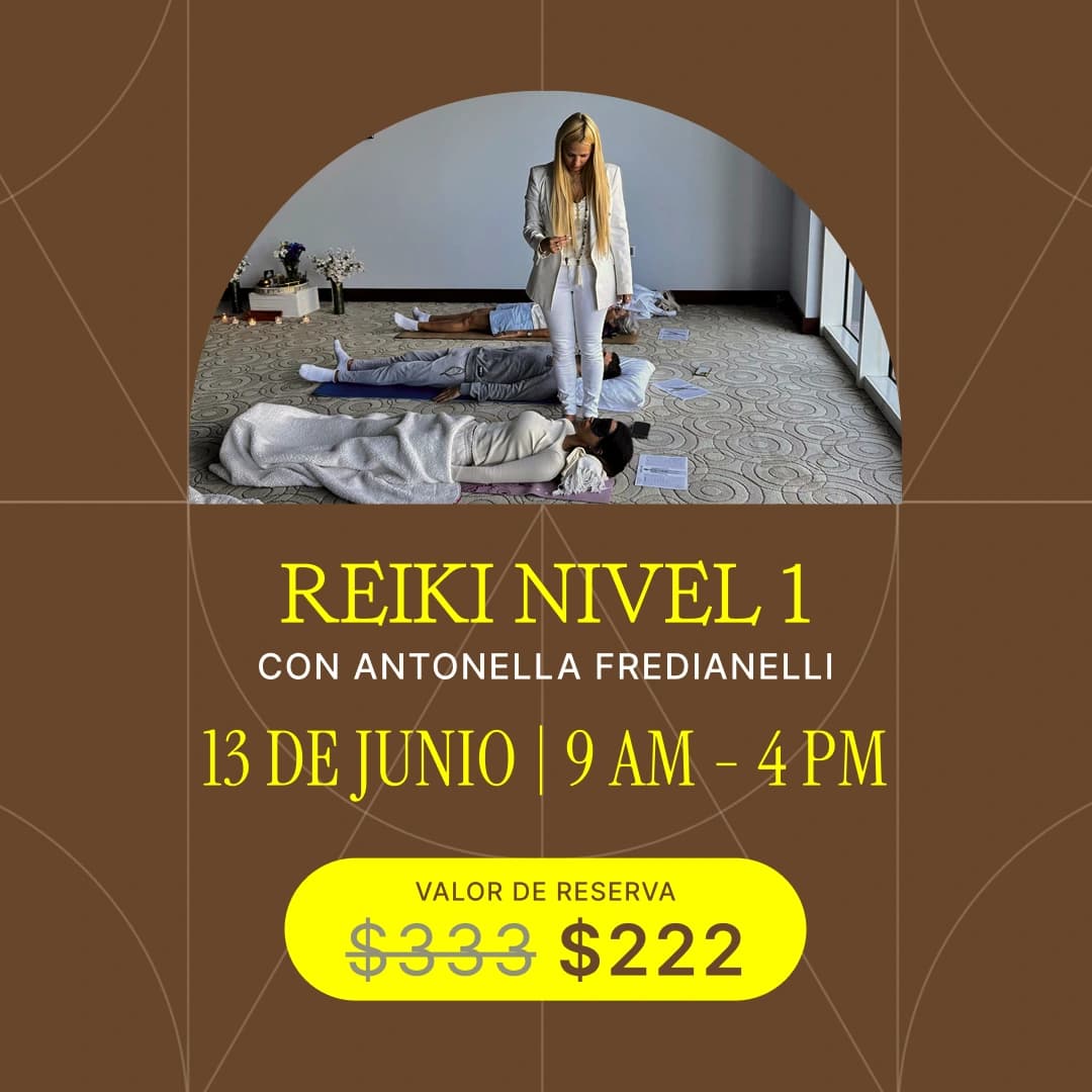 13 de Junio - Reiki Nivel 1