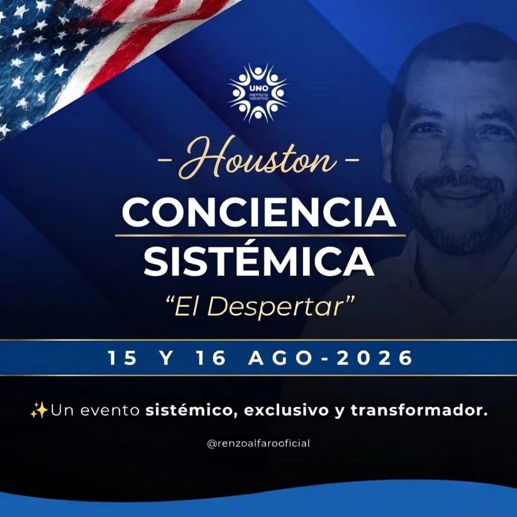 Taller de 2 Días: Consciencia Sistémica con Renzo Alfaro